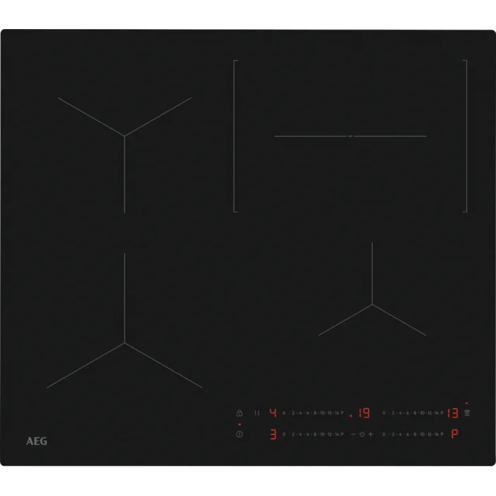 AEG TO64IC0FIT Schwarz Integriert 60 cm Zonen-Induktionskochfeld 4 Zone(n)