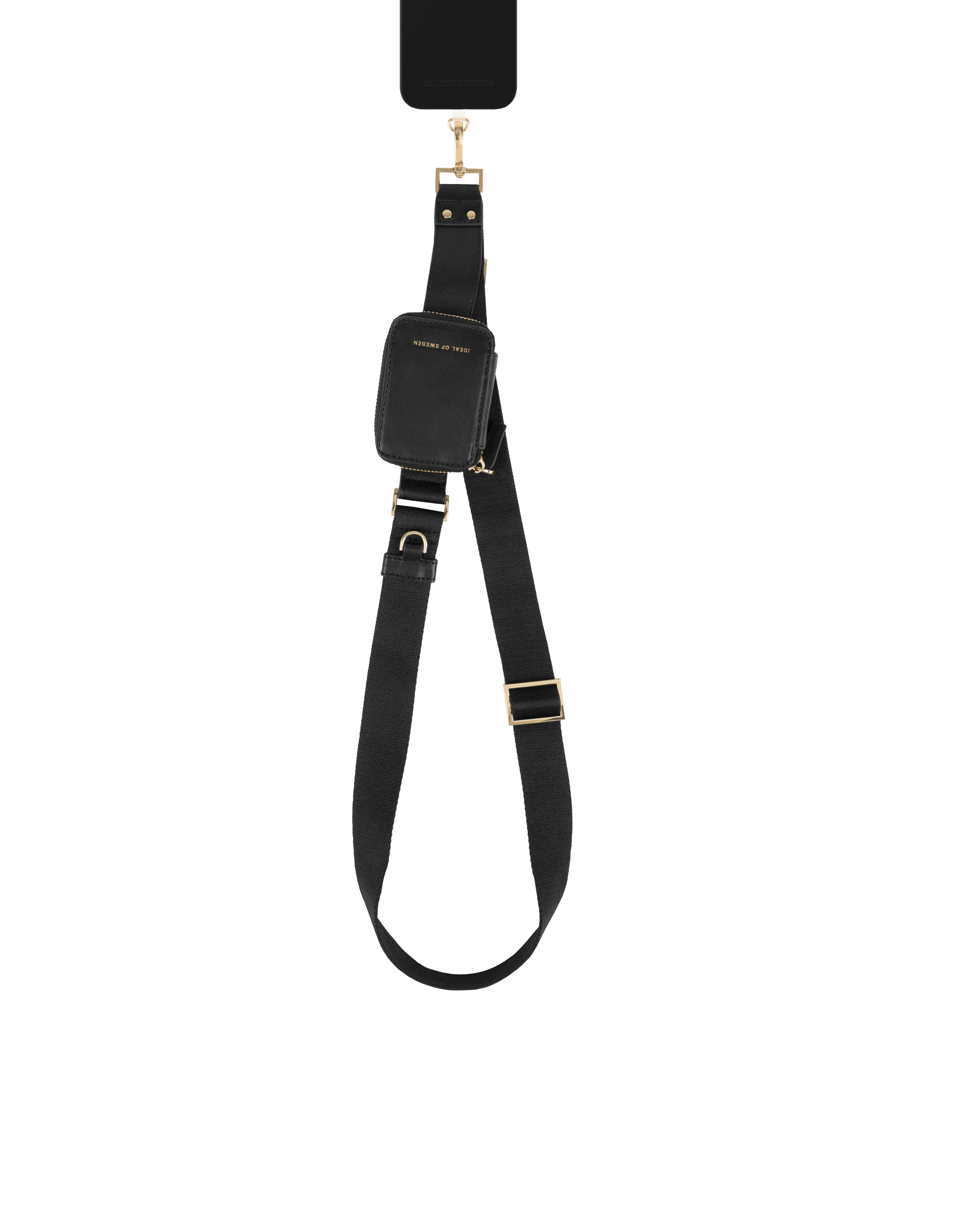iDeal of Sweden IDUPS-01 Gurt Handy Polyamid, Polyester, Polyurethan (PU), Zink Schwarz