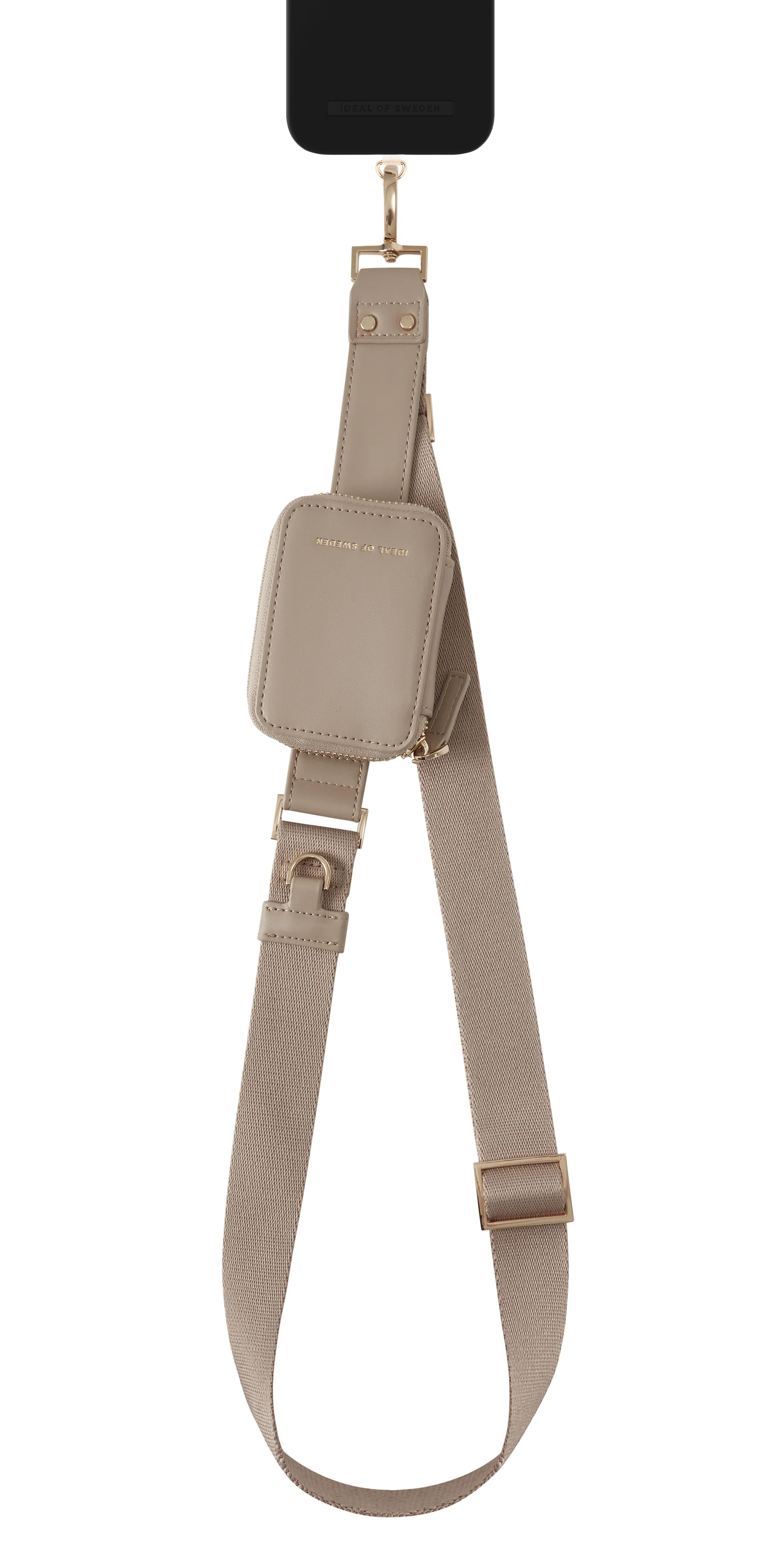 iDeal of Sweden IDUPS-128 Gurt Handy Polyamid, Polyester, Polyurethan (PU), Zink Beige