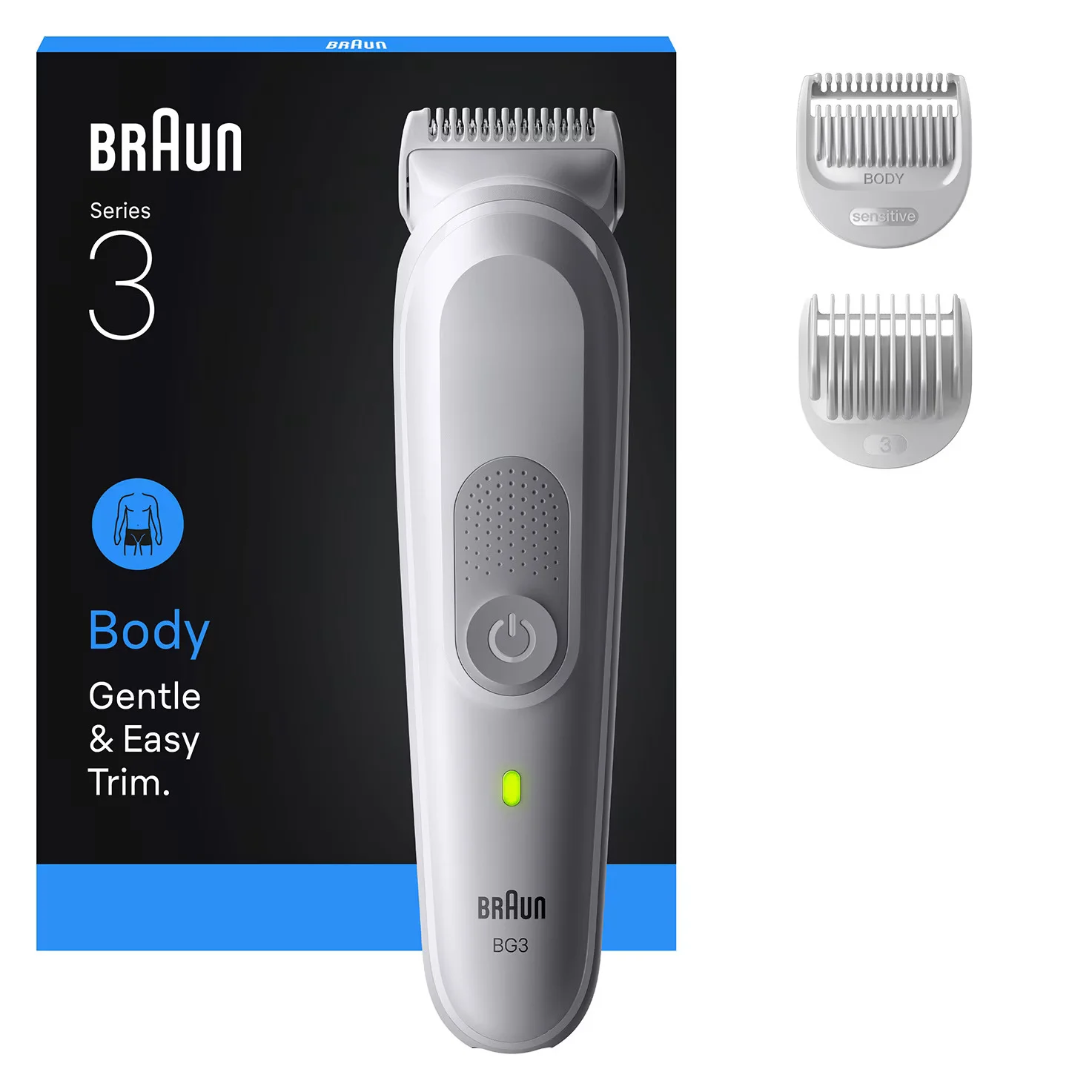 Braun Series 3 BG3530 Rasierer Grau