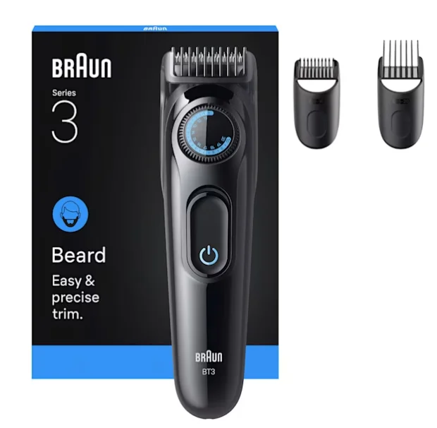 Braun BT3520 Barttrimmer Akku 40 2 cm Schwarz, Blau