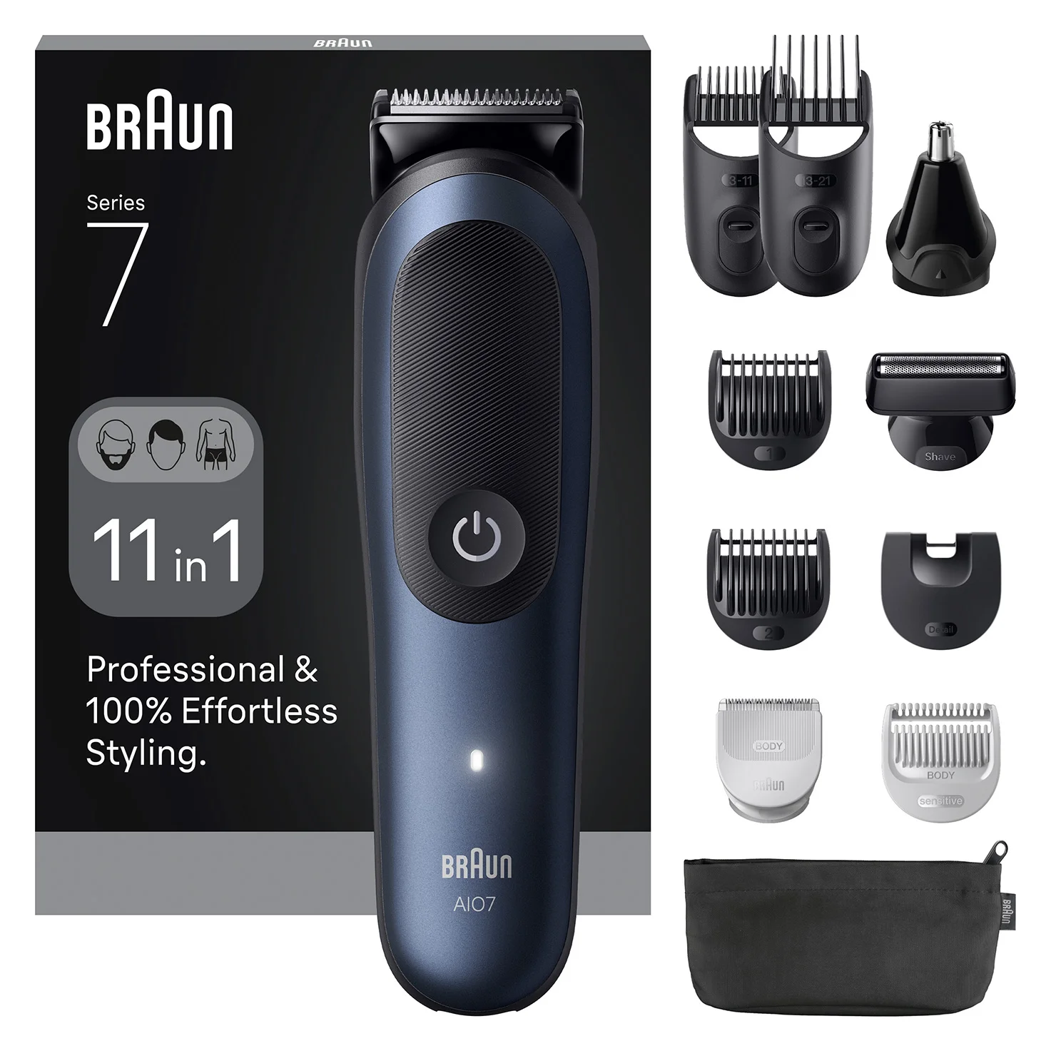 Braun AIO7540 Schwarz, Blau 14 Lithium-Ion (Li-Ion)