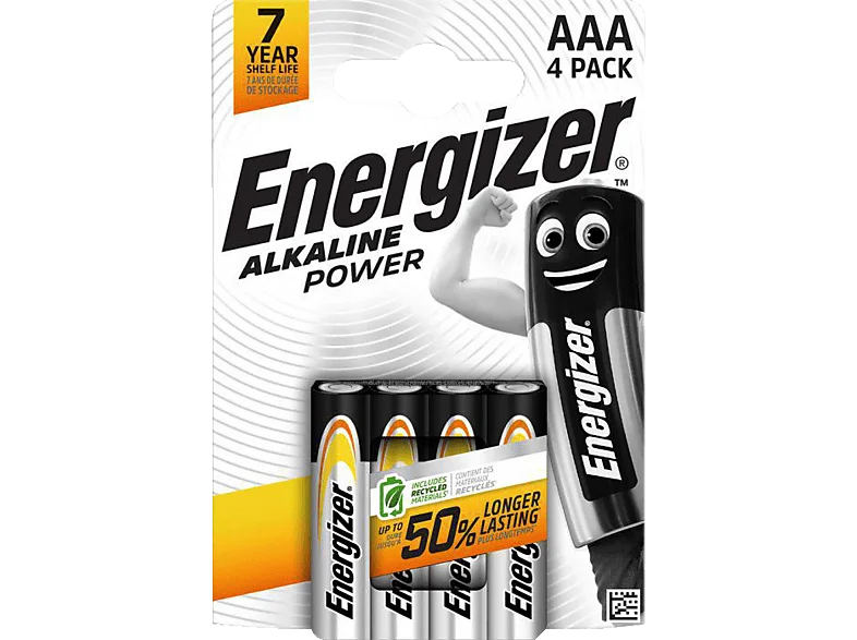ENERGIZER ENR Alk Power AAA CHP4 Batterie