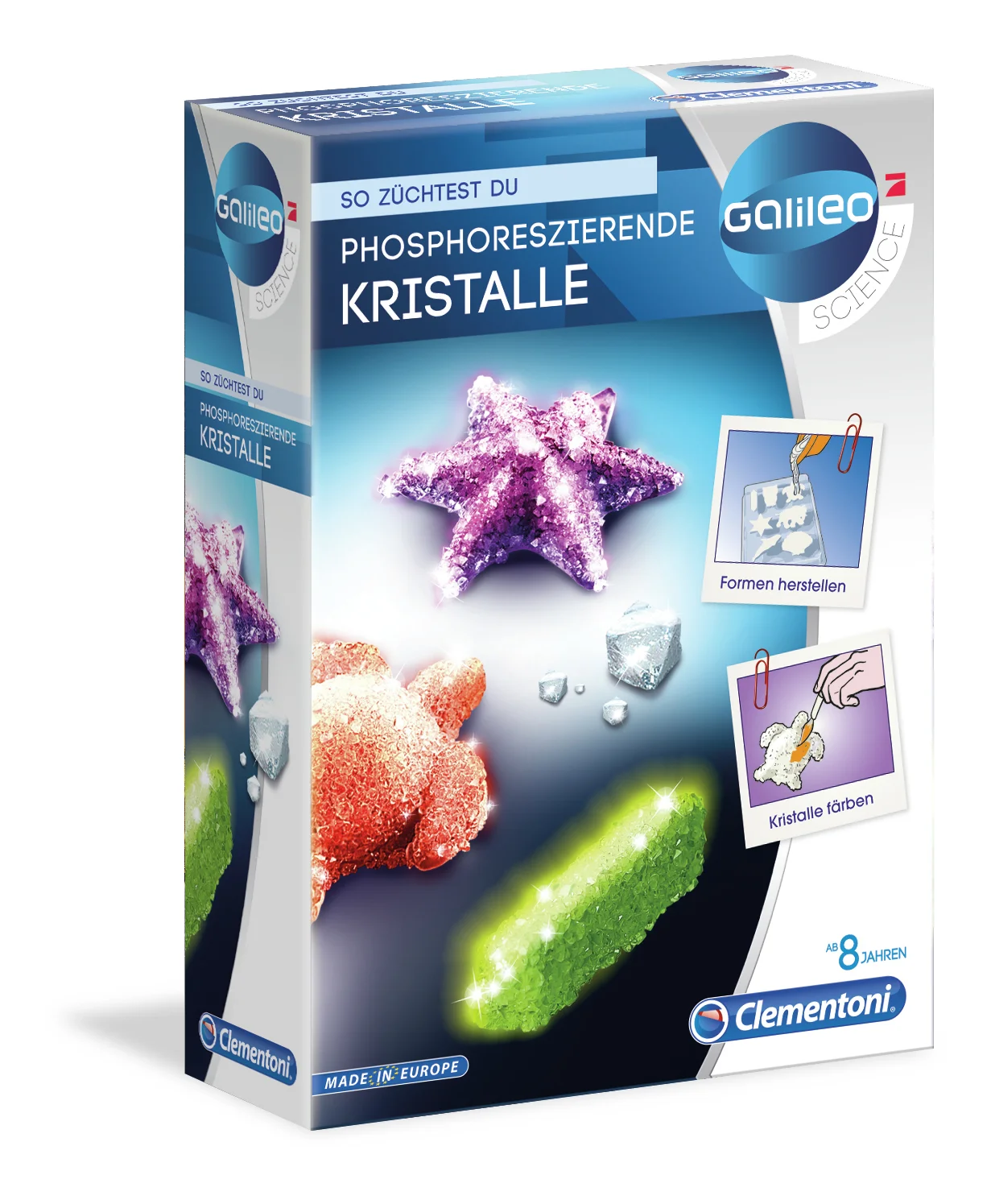Clementoni Galileo - Phosphoreszierende Kristalle