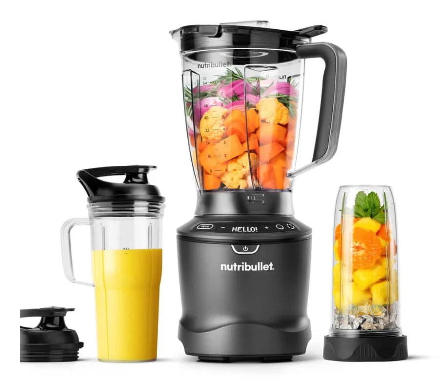 NutriBullet NBF550DG 1,89 l Tischplatten-Mixer 1500 W Schwarz