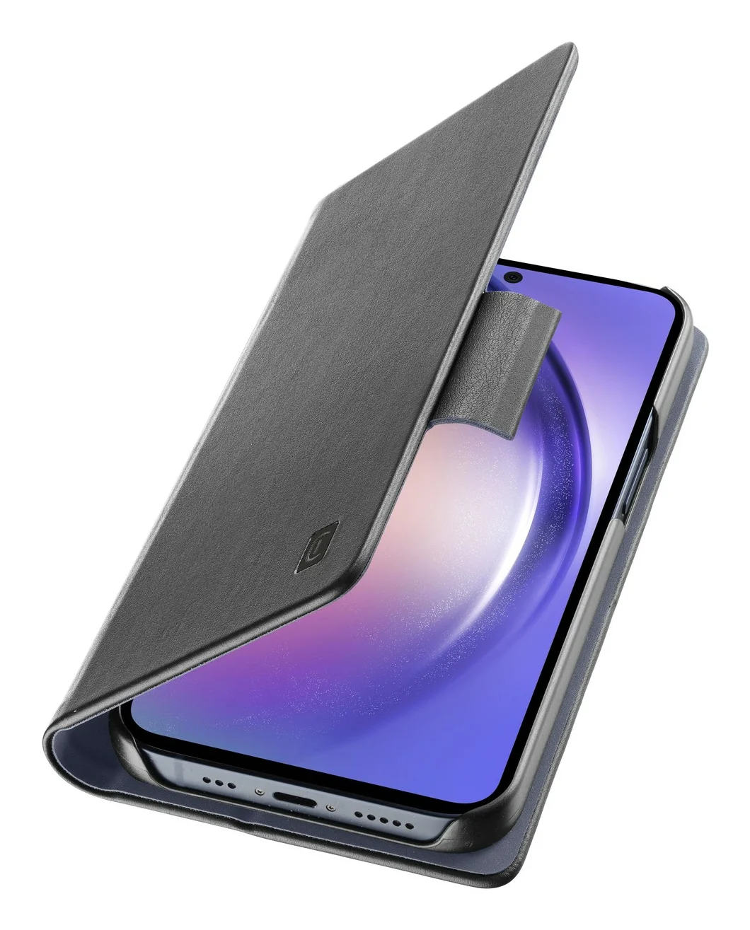 Cellularline Book - Galaxy A55 5G Büchertasche mit Kartenfach und Magnetverschluss
