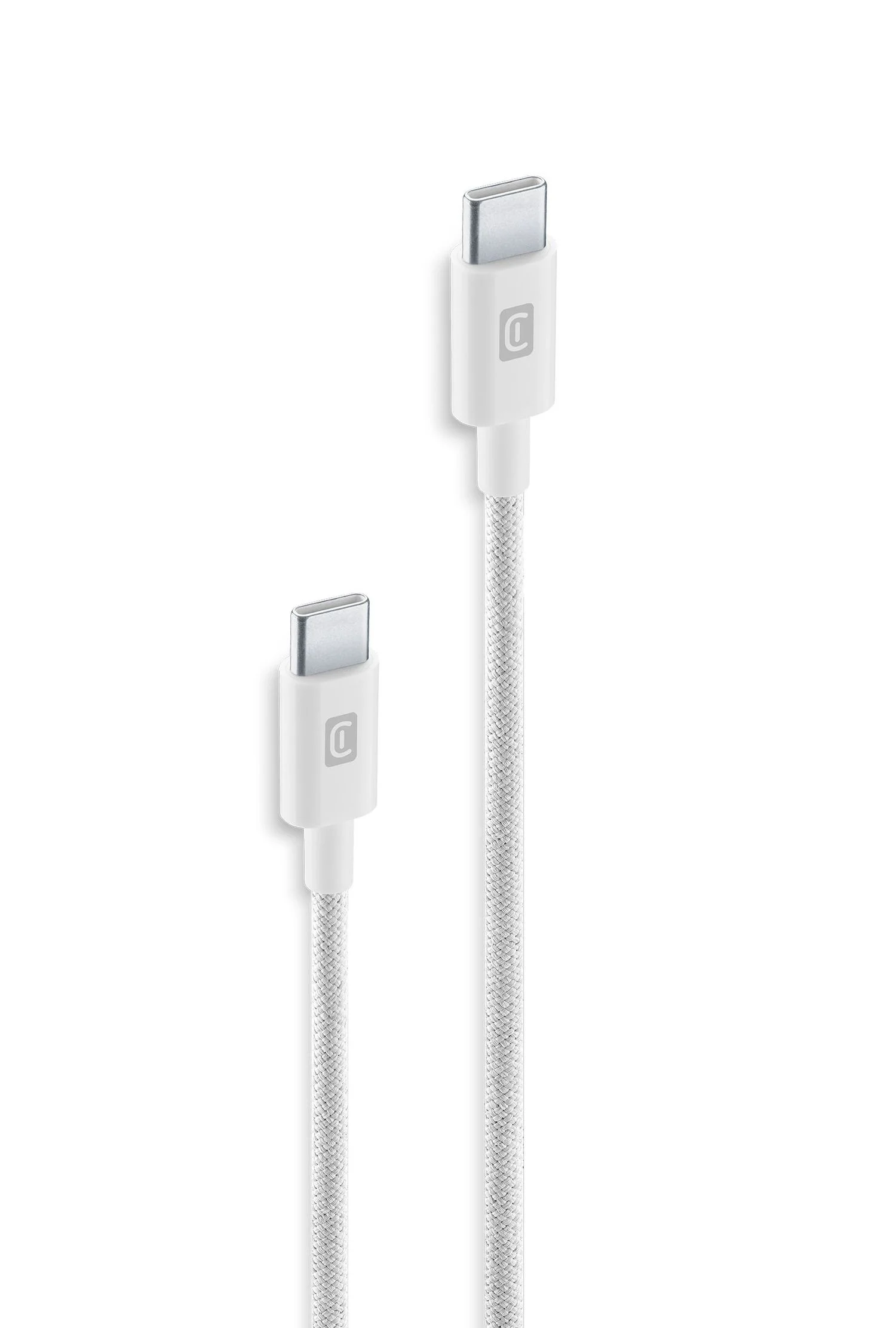 Cellularline Geflochtenes Kabel 60 cm - USB-C zu USB-C
