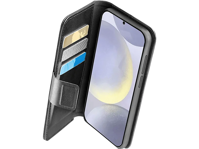 CELLULAR LINE Book Agenda, Bookcover, Samsung, Galaxy S25, Schwarz