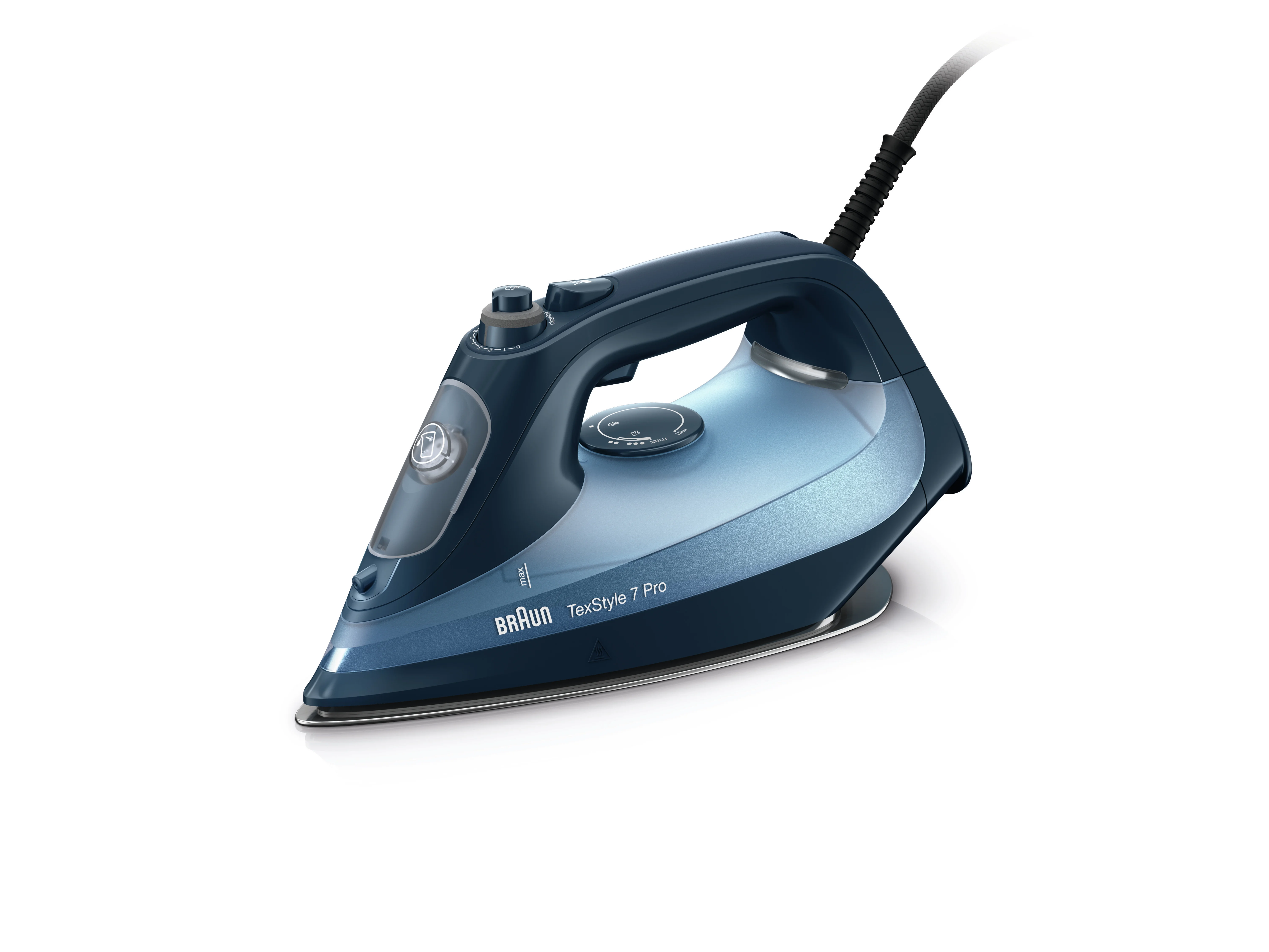 Braun TexStyle 7 Pro SI7160BL Bügeleisen Dampfbügeleisen SteamGlide Advanced 3000 W Schwarz