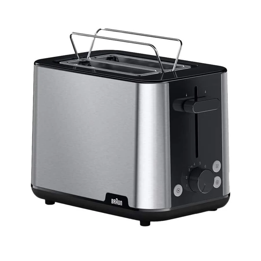 Braun HT101BI-HT1510BK 8 2 Scheibe(n) 900 W Schwarz, Edelstahl