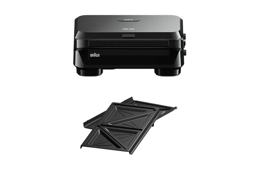 Braun Snack Maker 5 SM5000 Sandwich-Toaster 800 W Schwarz