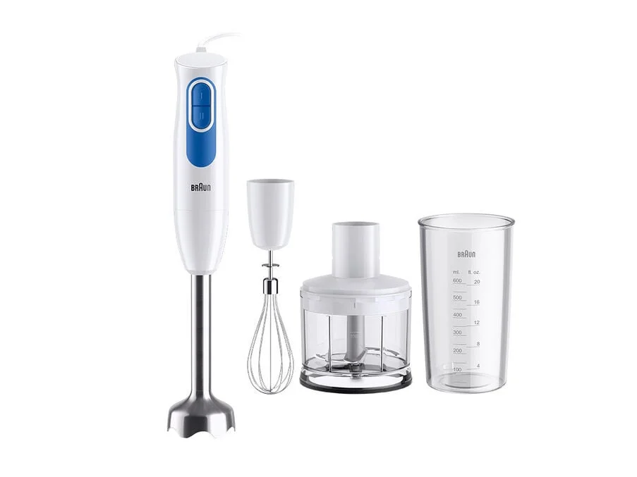 Braun MultiQuick 2 MQ20236MWH 0,5 l Pürierstab 600 W Blau, Weiß