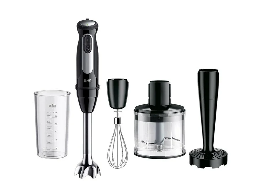 Braun MultiQuick 5 Pro 0,6 l Pürierstab 1000 W Schwarz, Silber