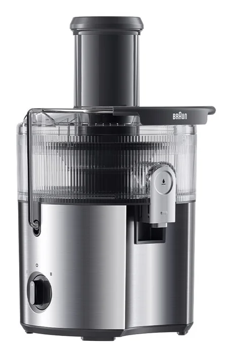 Braun SJ 7000 Zentrifugal-Entsafter 1000 W Grau, Edelstahl