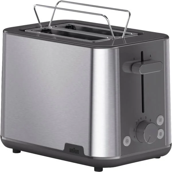 Braun HT 1510 GY 6 2 Scheibe(n) 900 W Grau, Edelstahl