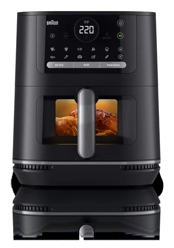 Braun HF5073 Einzelbild 6 l Eigenständig 2000 W Heißluftfritteuse Schwarz