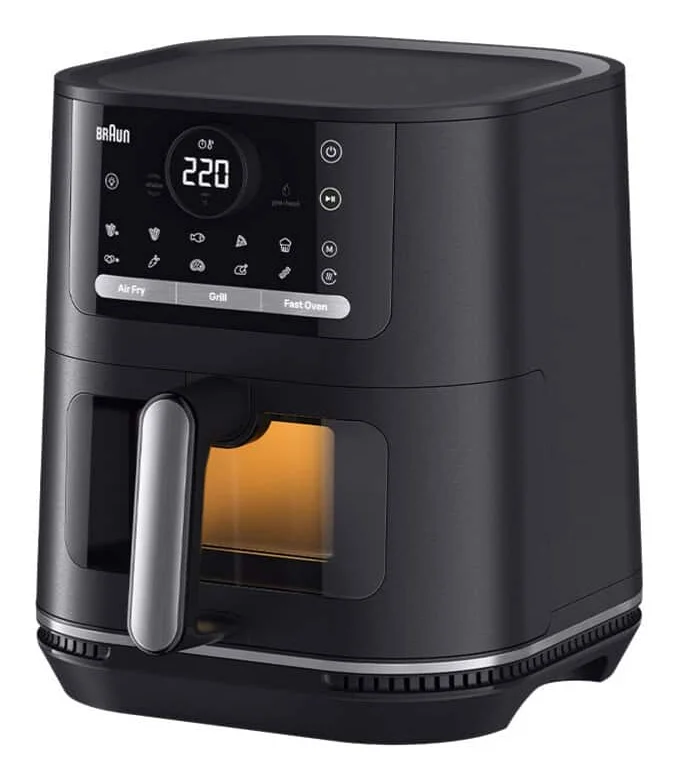 Braun HF 5075 Einzelbild Eigenständig 2000 W Heißluftfritteuse Schwarz, Grau