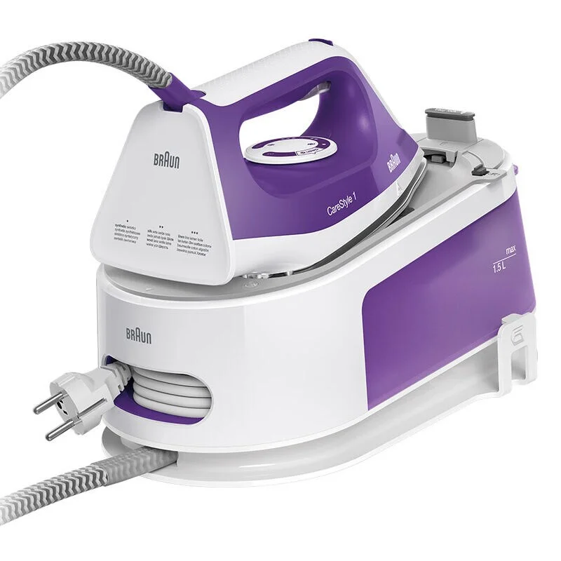 Braun CareStyle 1 IS 1014 2200 W 1,5 l Keramik-Bügelsohle Violett