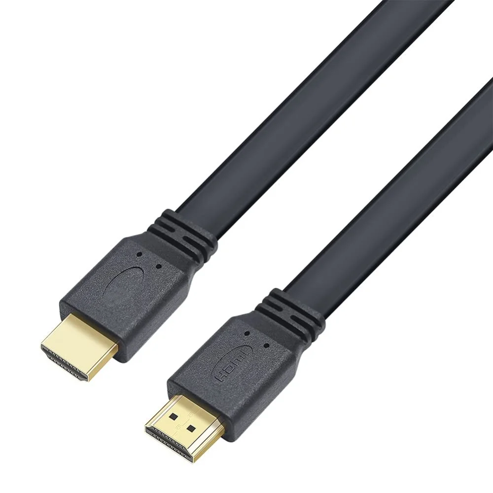 Techly ICOC HDMI2-FE-010TY HDMI-Kabel 1 m HDMI Typ A (Standard) Schwarz