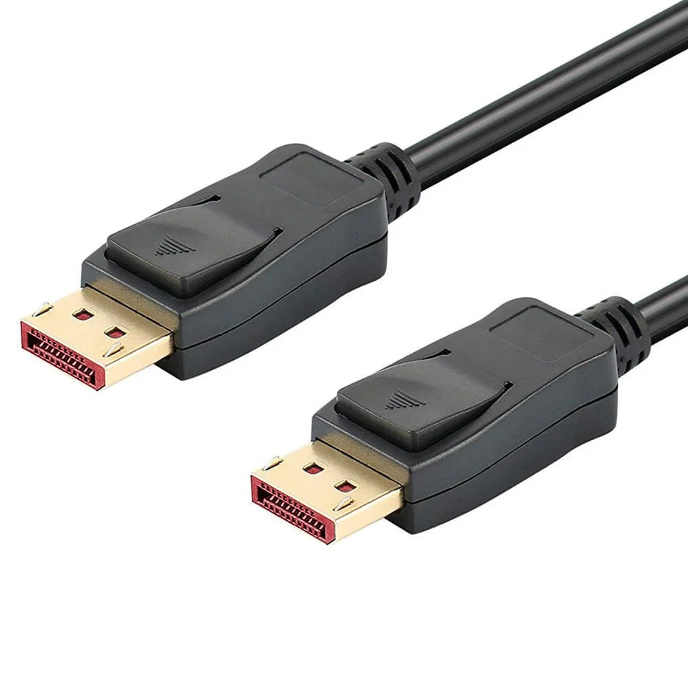 Techly ICOC DSP-A14-010NT DisplayPort-Kabel 1 m Schwarz