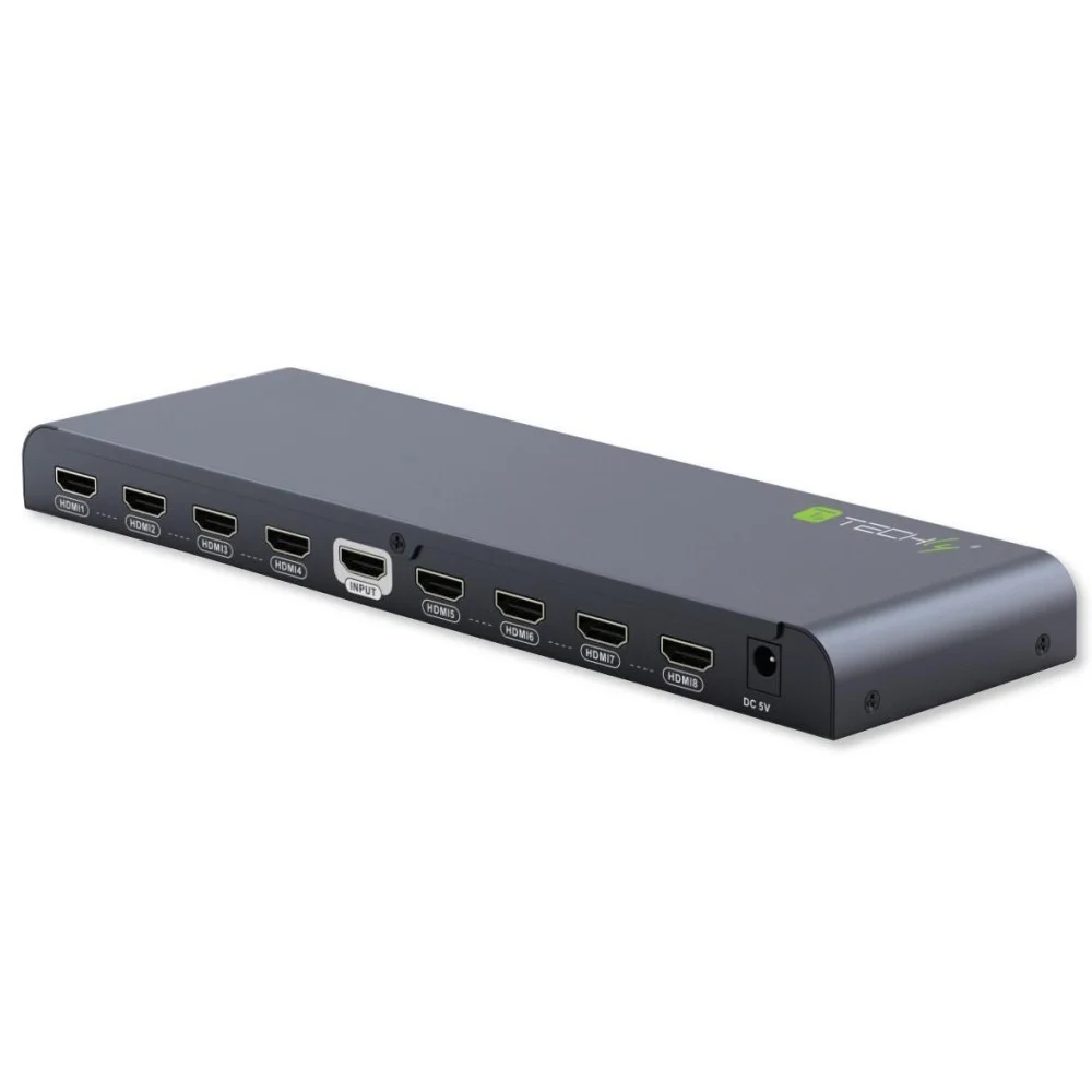 Techly IDATA HDMI2-4K8 Videosplitter HDMI 8x HDMI