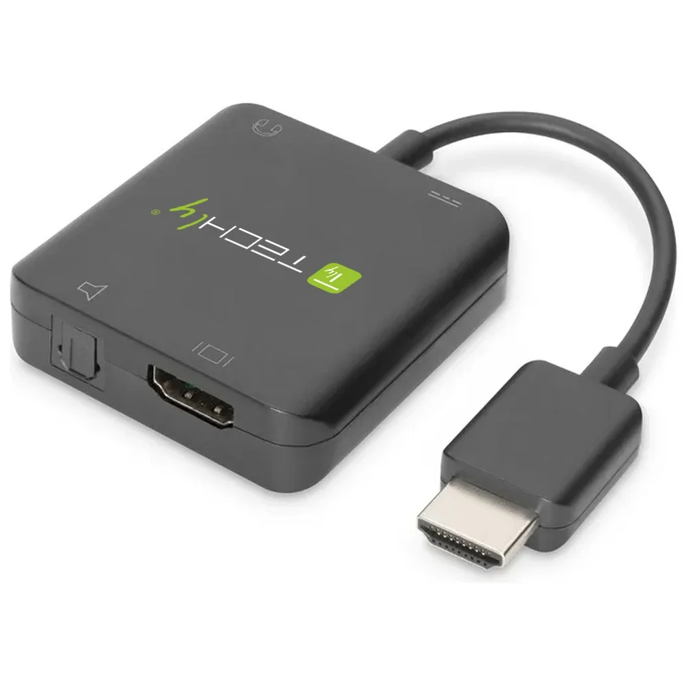 Techly IDATA HDMI-VGA8 Videokabel-Adapter Schwarz