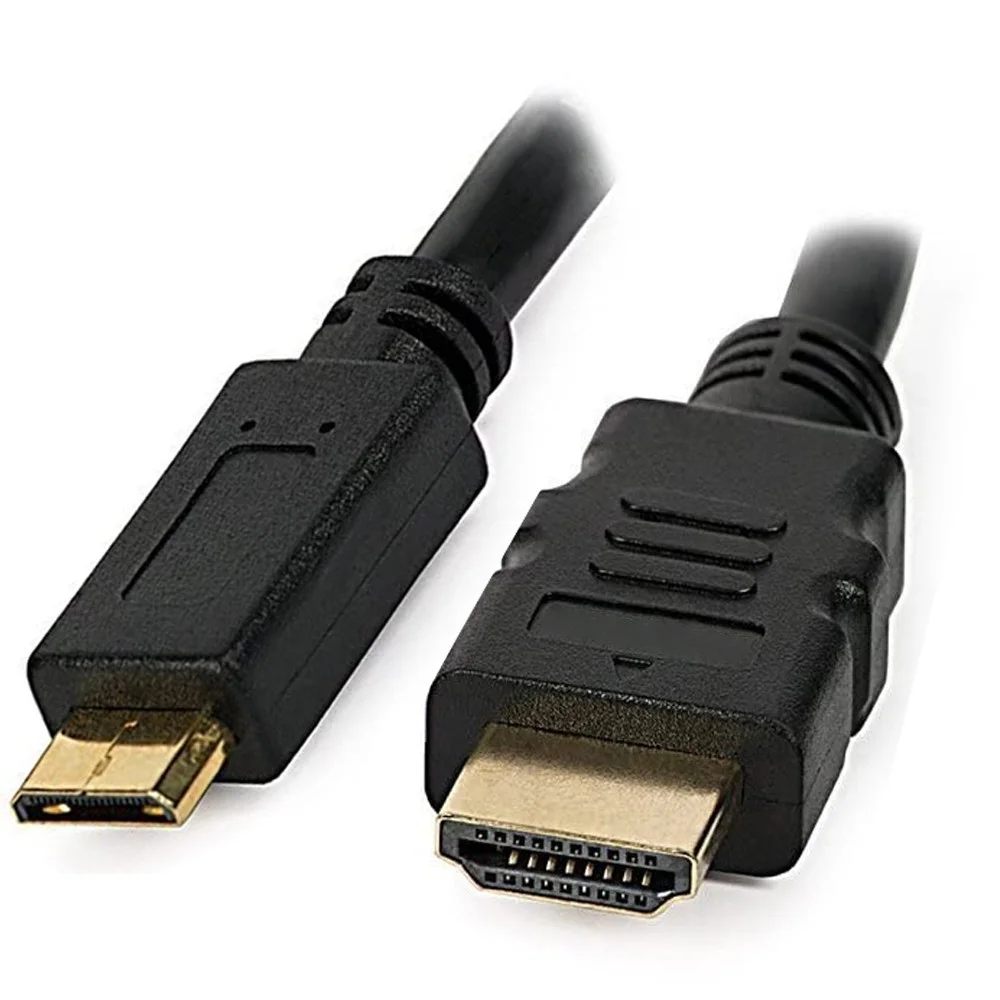 Techly 1.8m HDMI HDMI-Kabel 1,8 m HDMI Typ A (Standard) HDMI Type C (Mini) Schwarz