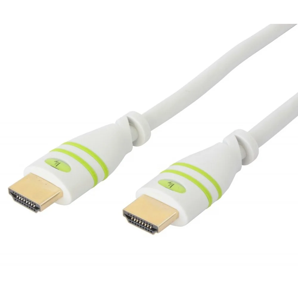 Techly 1.0m HDMI M/M HDMI-Kabel 1 m HDMI Typ A (Standard) Weiß