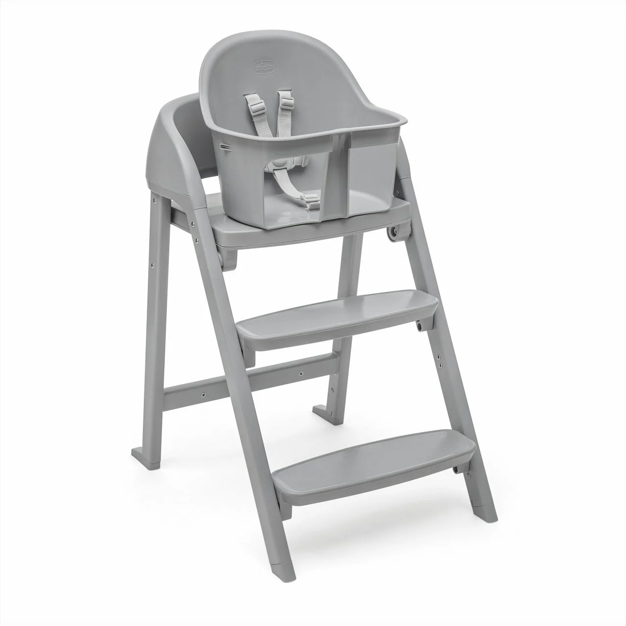 Chicco Crescendo Lite Multifunktions-Hochstuhl Harter Sitz Grau