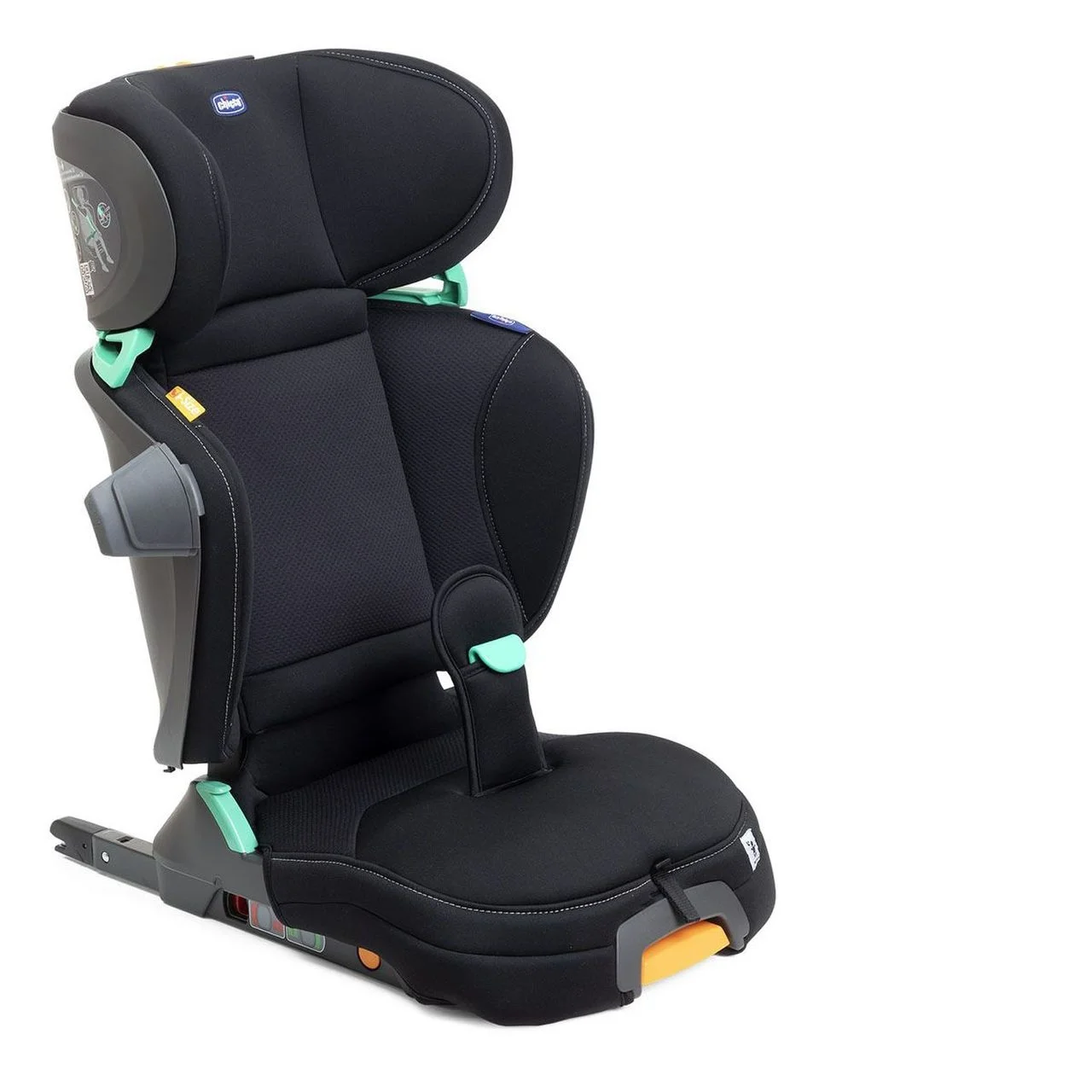 Chicco Fold&Go Autositz für Babys 2-3 (15 - 36 kg; 3,5 - 12 Jahre) Schwarz