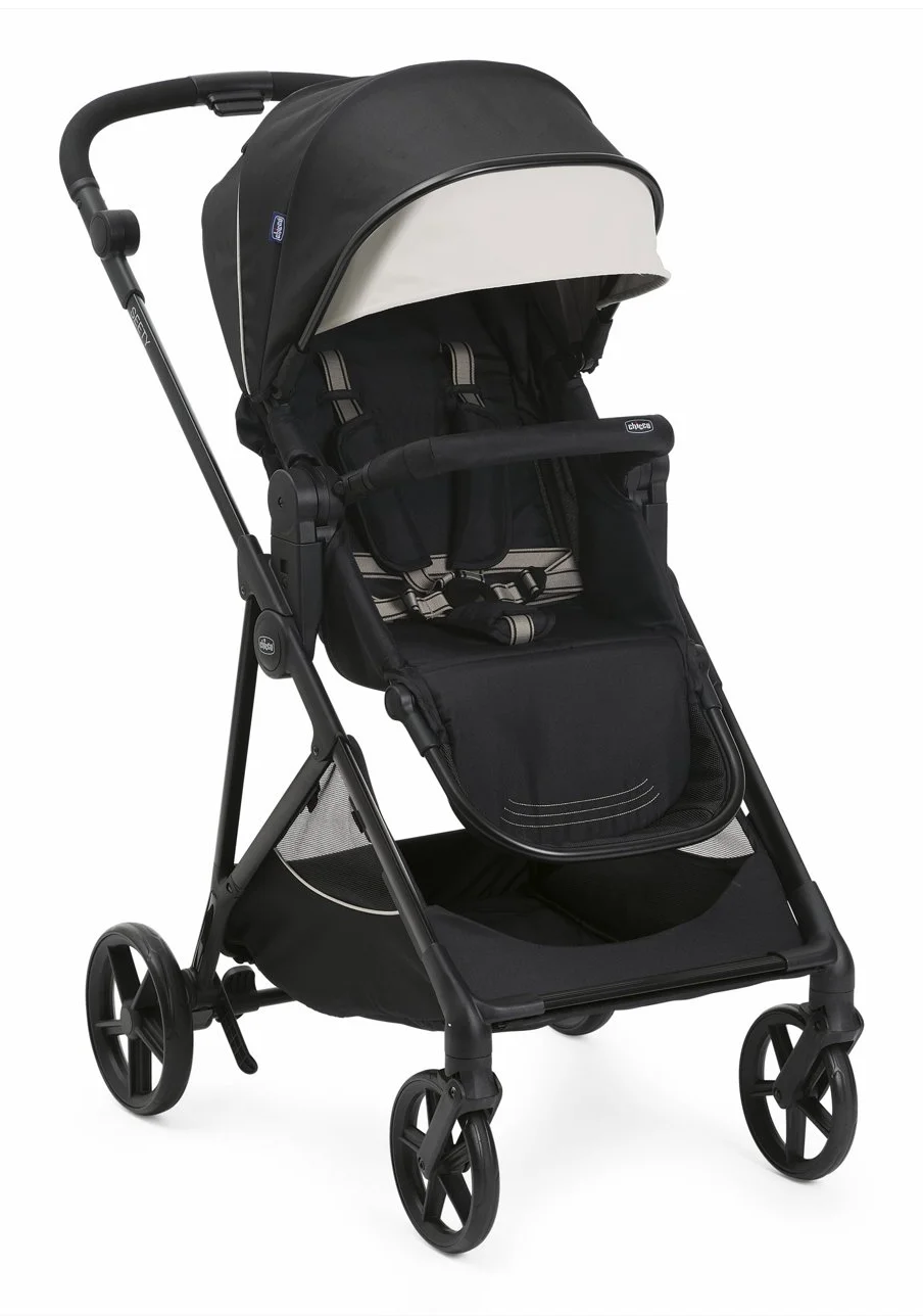 Chicco Seety Leichtgewichtiger Kinderwagen 1 Sitz(e) Schwarz