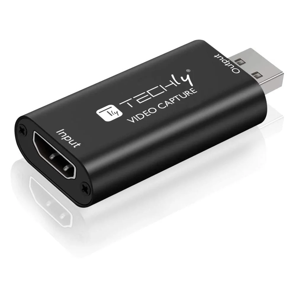 Techly I-USB-VIDEO-1080TY Videosignal-Konverter 1920 x 1080 Pixel