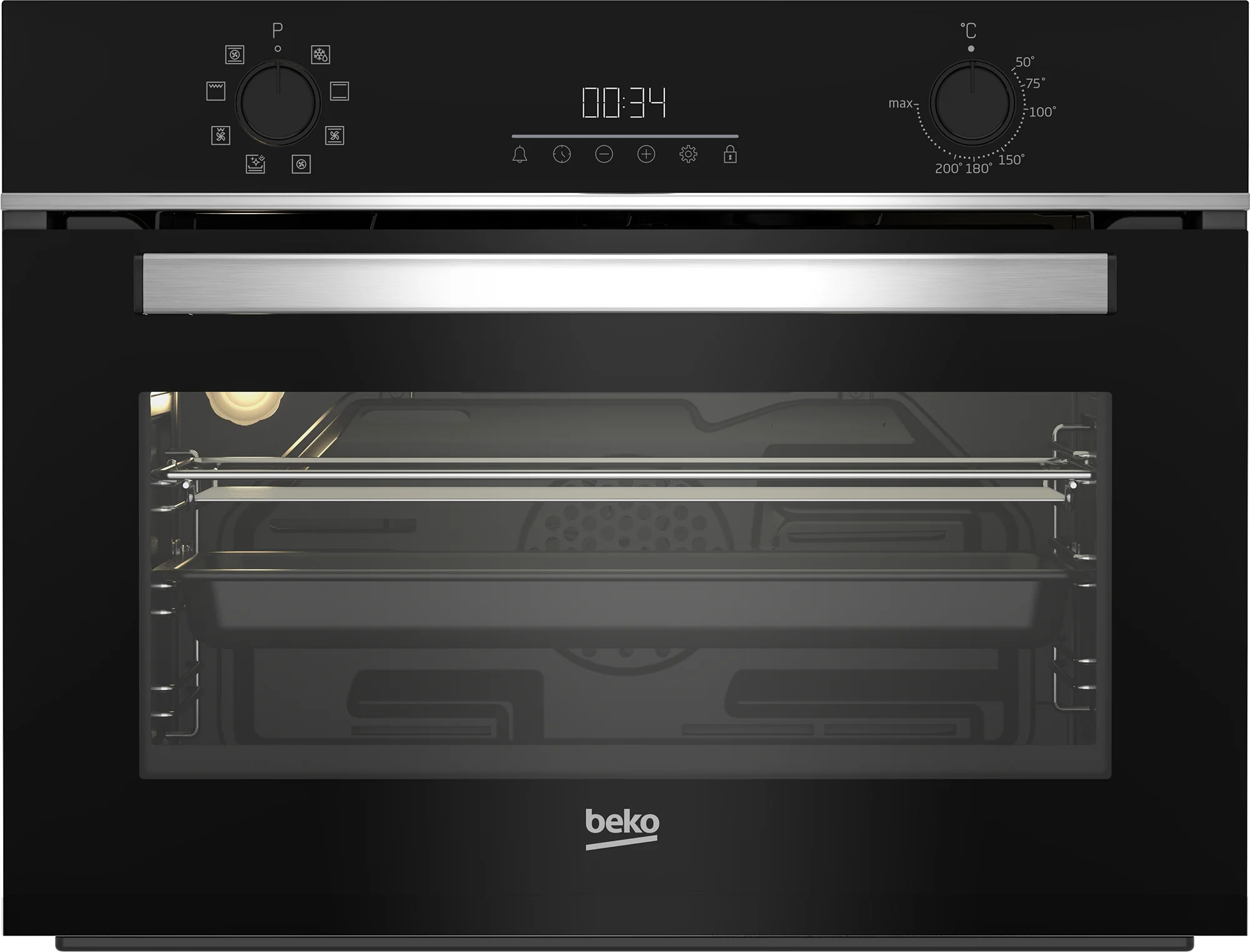 Beko b300 BBCM13300X 48 l 2400 W Edelstahl