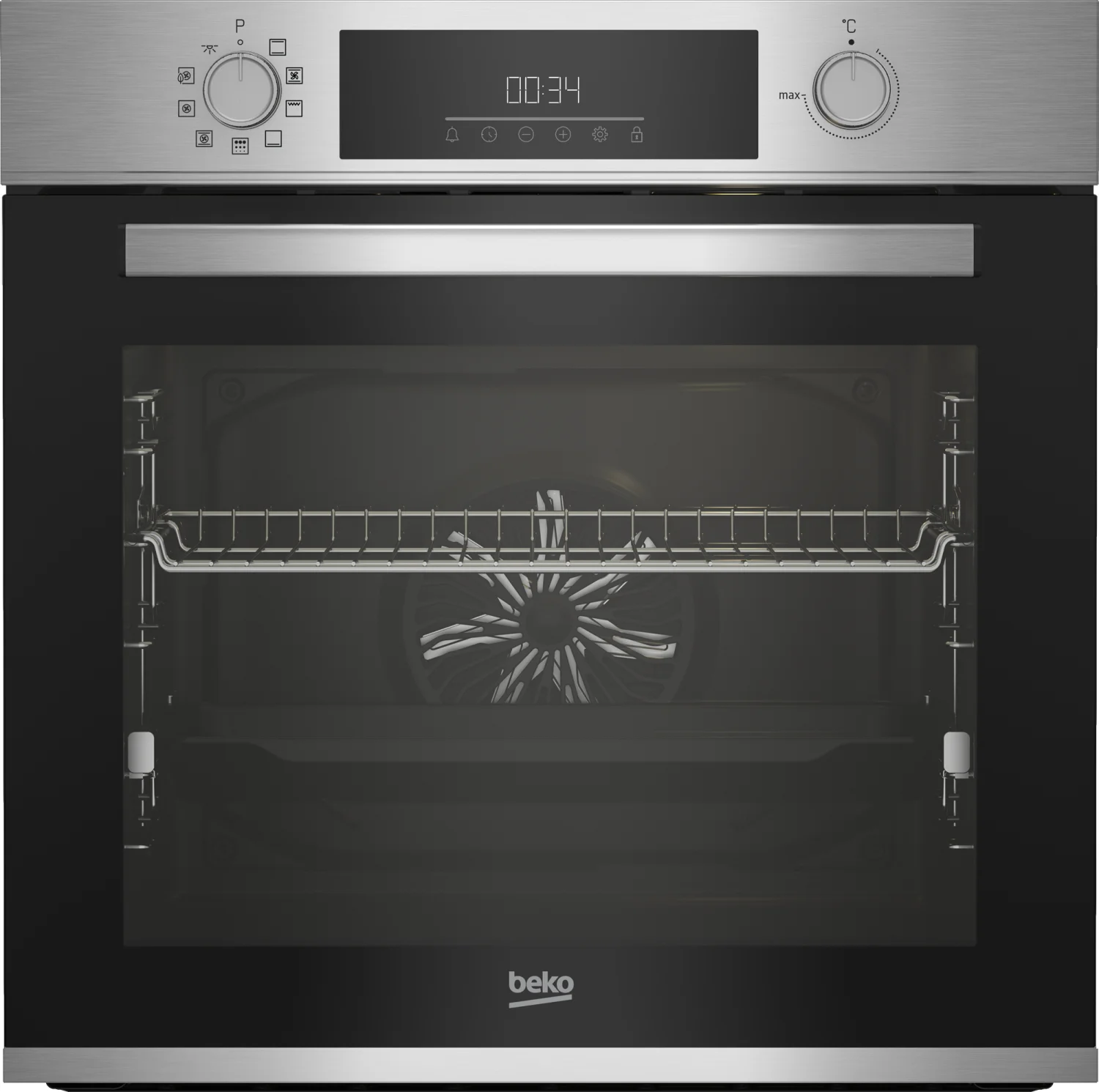 Beko b300 BBIM12300XMPEF Backofen 72 l 3300 W Edelstahl