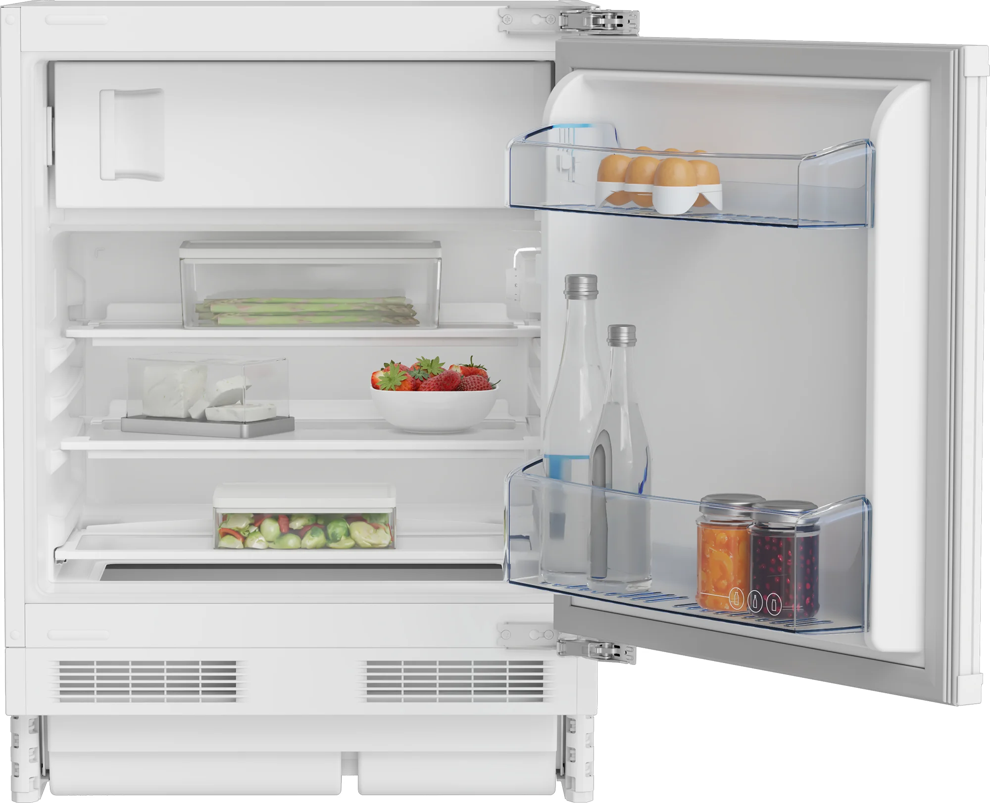 Beko BU1154N Kühlschrank mit Gefrierfach Integriert 107 l Weiß