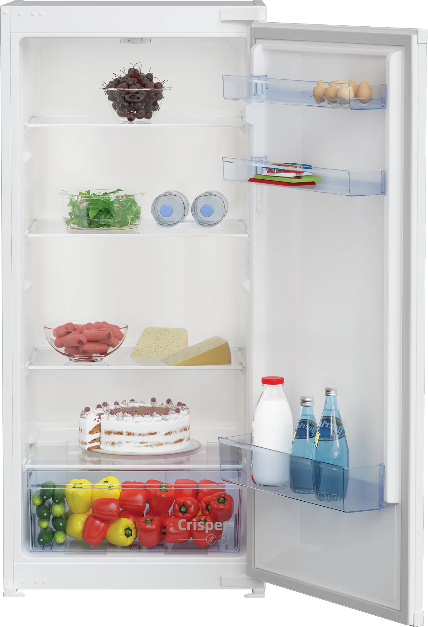 Beko BLSA210M4SN Kühlschrank Integriert 198 l Weiß
