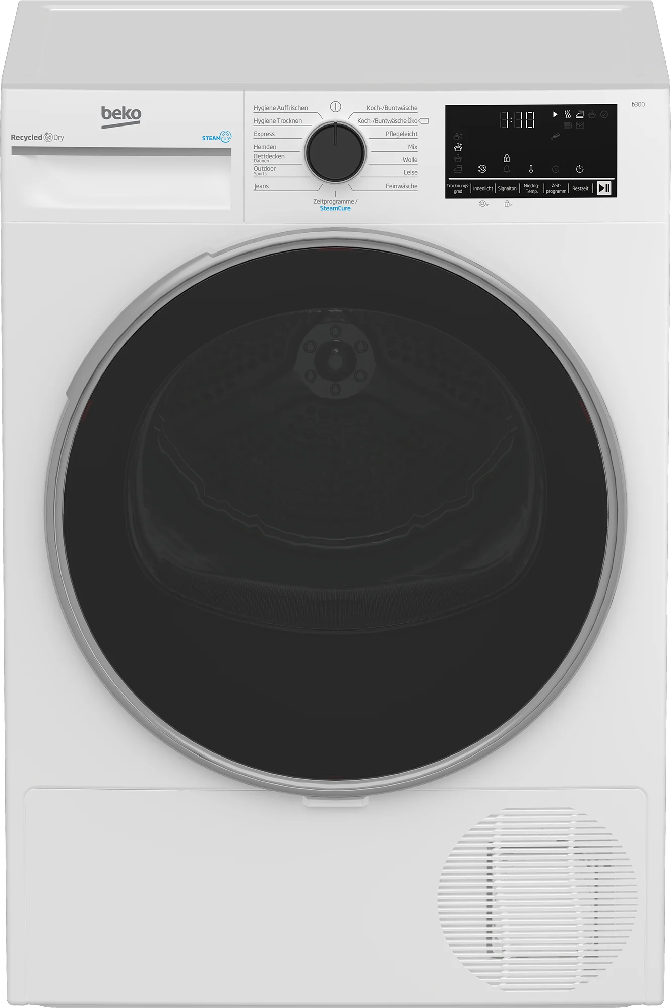 Beko B3T42249S Wäschetrockner Freistehend Frontlader 8 kg Weiß