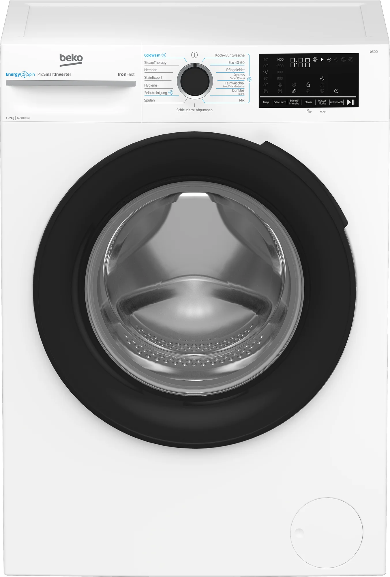 Beko bPRO 500 BM3WFU4741N Waschmaschine Frontlader 7 kg 1400 RPM Weiß