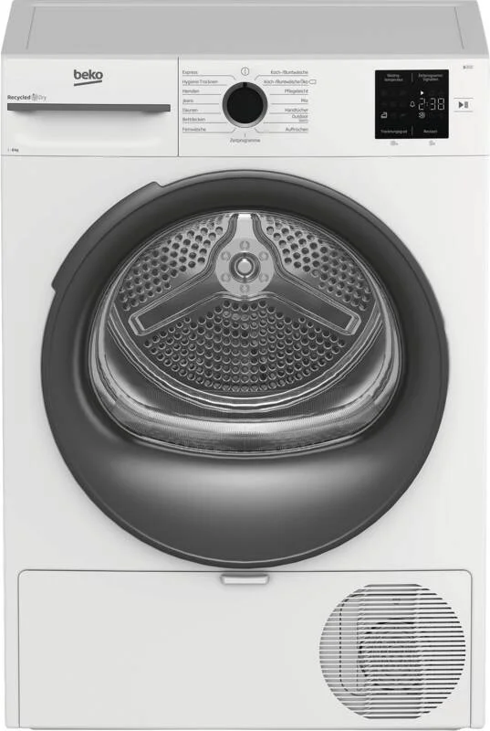 Beko BM3T38210W1 Wäschetrockner Freistehend Frontlader 8 kg Weiß