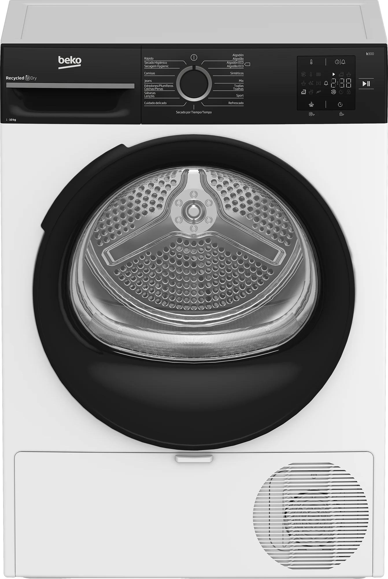 Beko BM3T30230W Wäschetrockner Freistehend Frontlader 10 kg Weiß