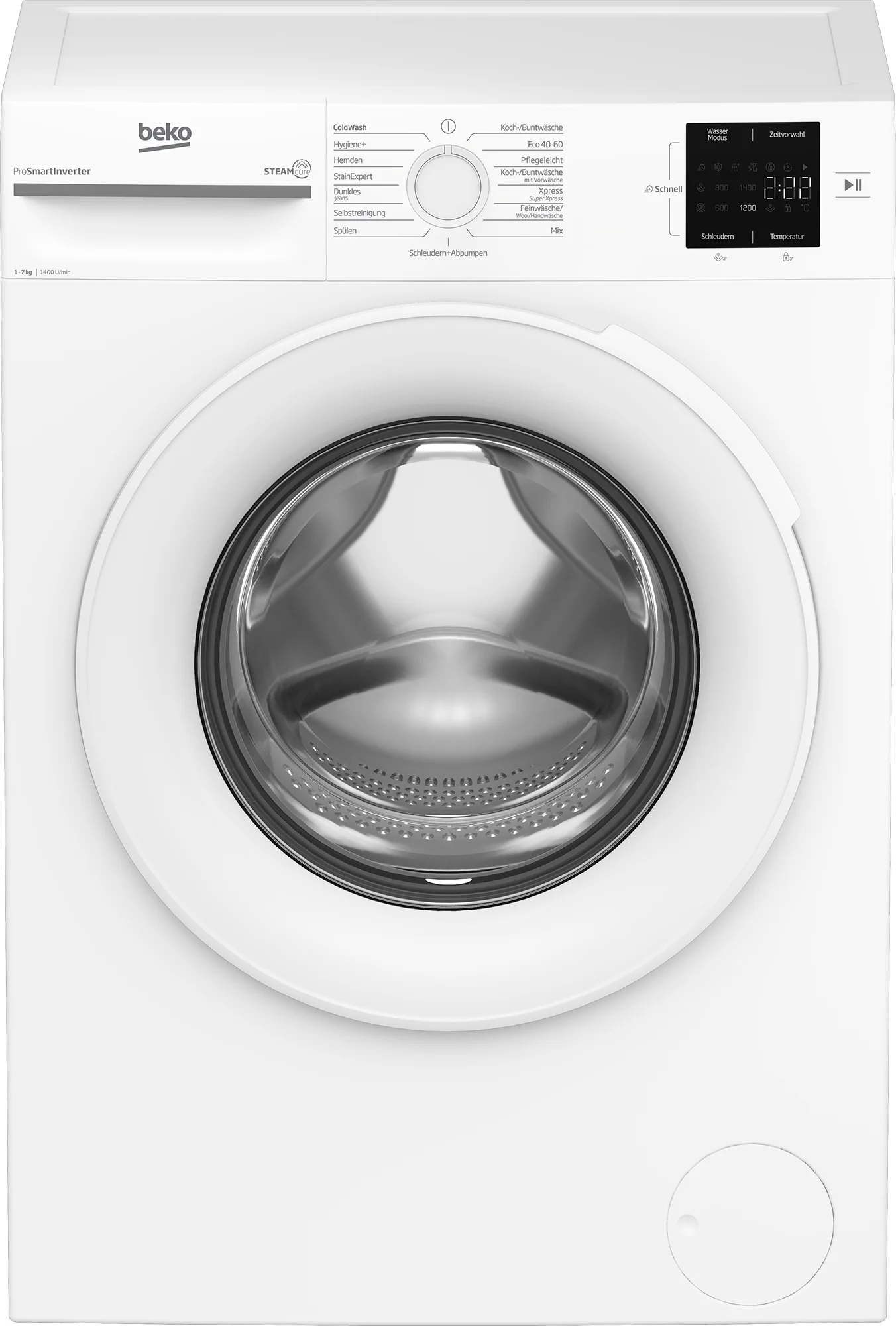 Beko BMMWFU374A Waschmaschine Frontlader 7 kg 1400 RPM Weiß