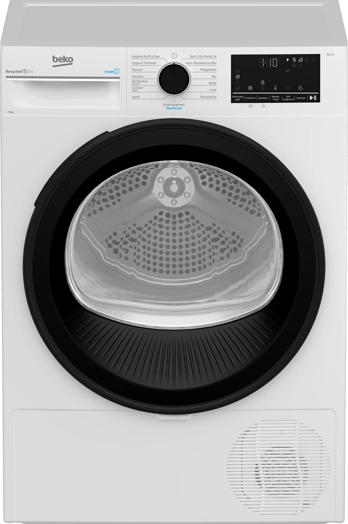 Beko B3TO82C9W Wäschetrockner Freistehend Frontlader 8 kg Weiß