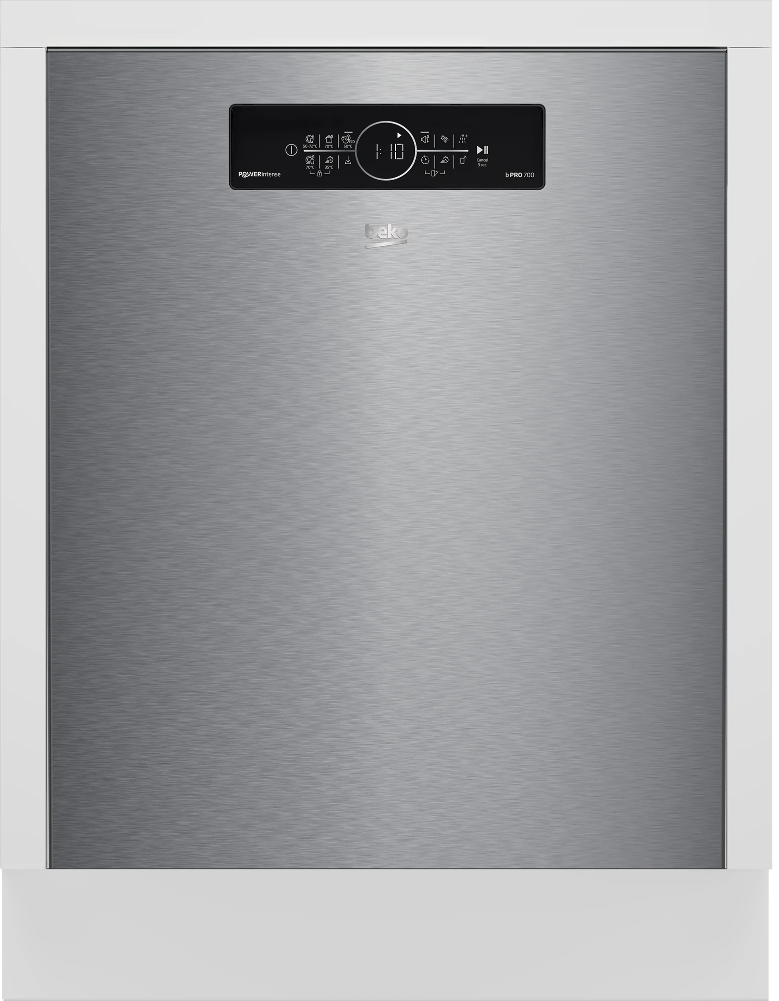 Beko BDDN36462XP Voll integriert 14 Maßgedecke