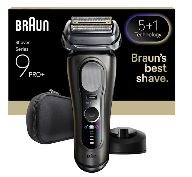 Braun Series 9 Pro+ 9615S Folienschaber Trimmer Schwarz, Grau