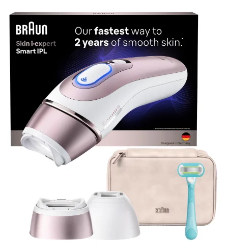 Braun Skin i expert Lichtimpulstechnologie (IPL) Roségold, Weiß