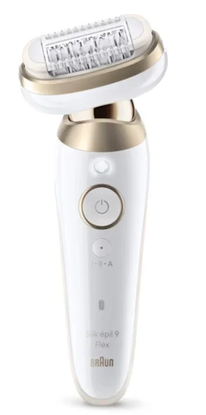 Braun Silk-épil 9 Silk·épil 9 Flex 40 Pinzette Gold, Weiß
