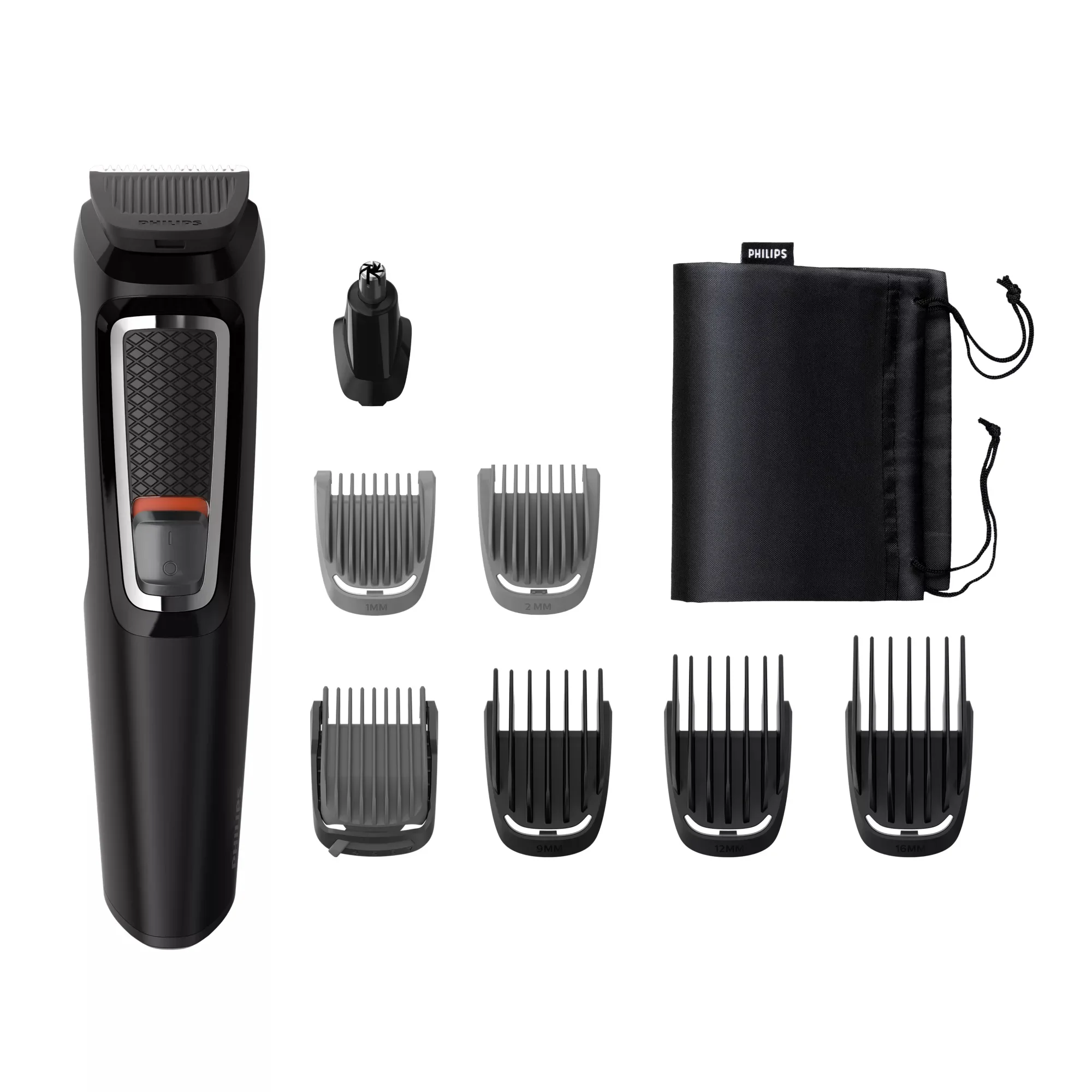 Philips MULTIGROOM Series 3000 8 Aufsätze, 8-in-1, für Gesicht und Haare