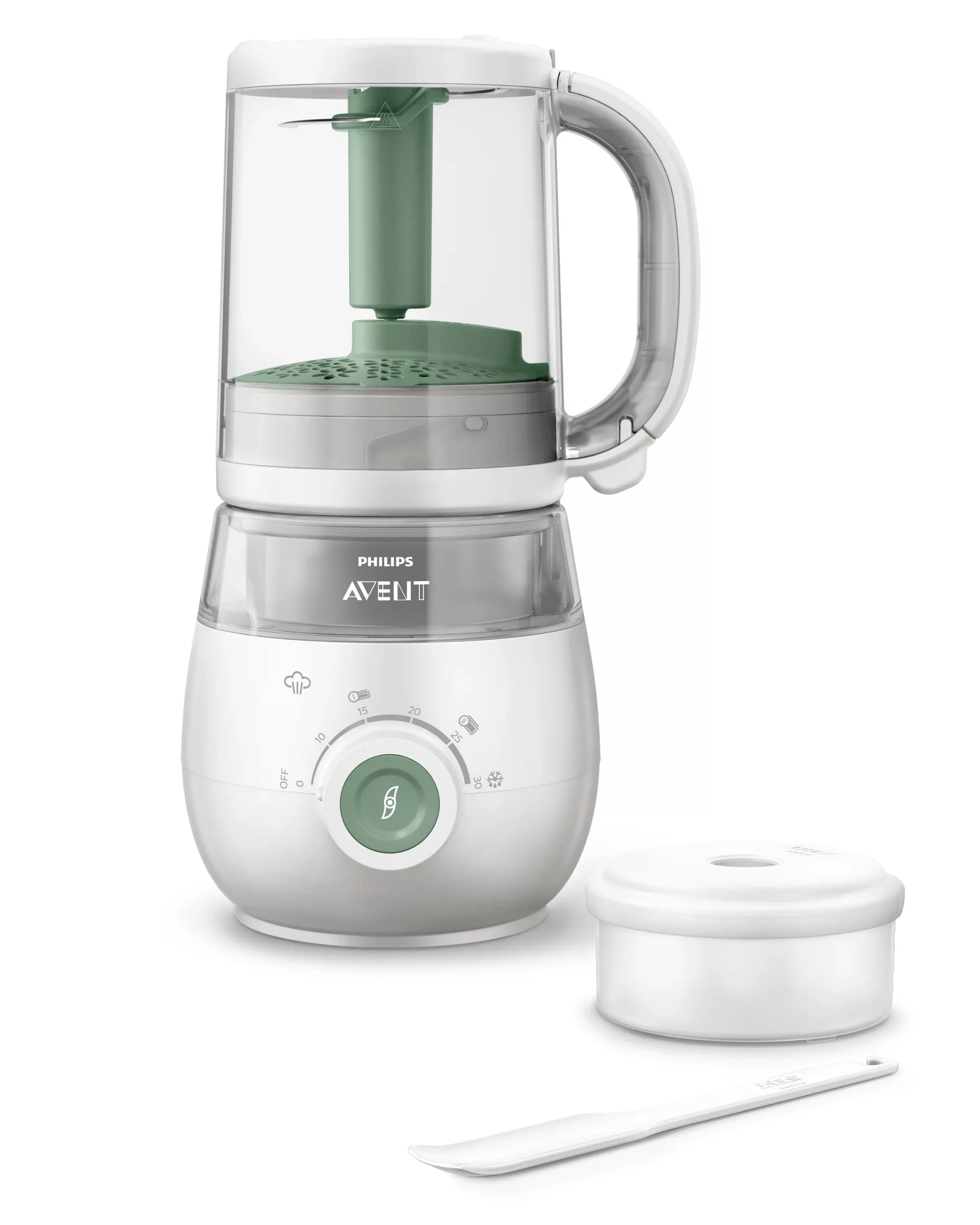 Philips AVENT Premium SCF885/01 4-In-1-Dampfgarer mit Mixer