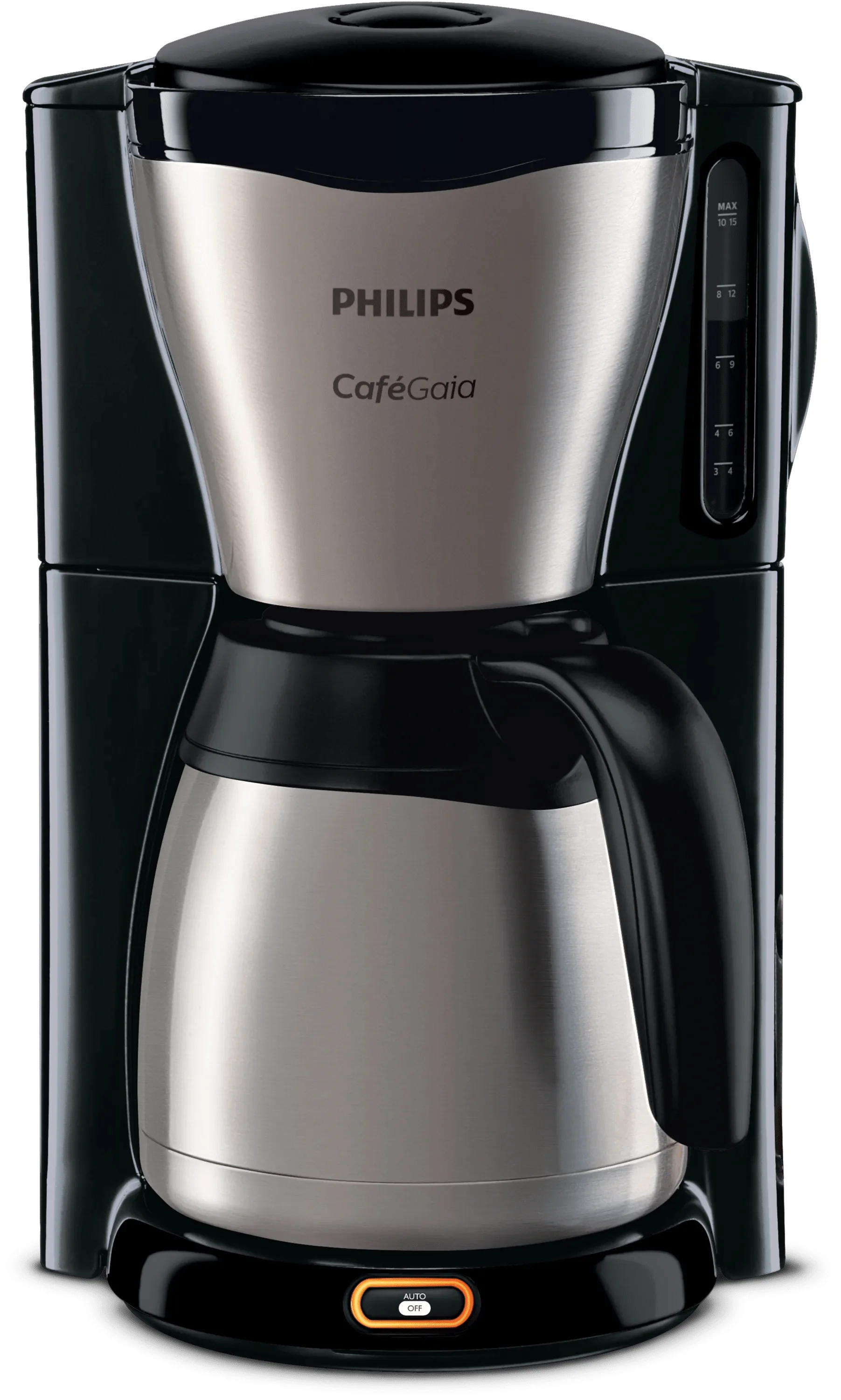 Philips Mit Thermo-Kanne, Metall, Kaffeemaschine