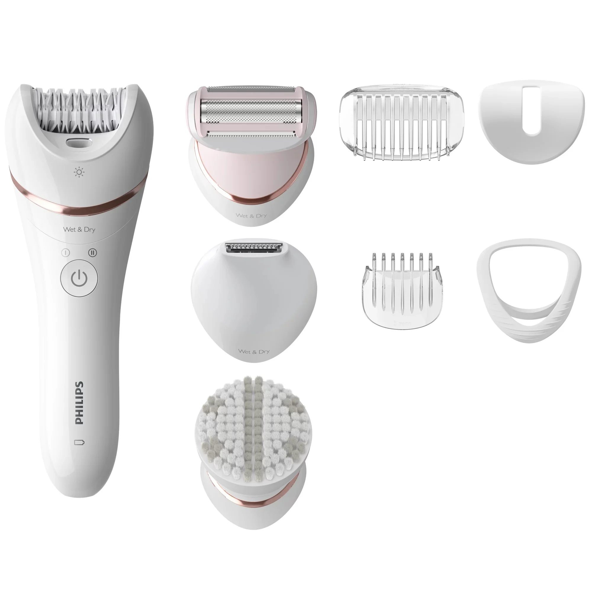 Philips 8000 series Epilator Series 8000 BRE735/00 Epilierer, nass und trocken